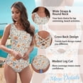 thumbnail image 5 of Traje de baño American Trends para mujeres y niñas adolescentes azul XS, 5 of 5