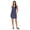Smoke Blue, variant on RBX Active Women's Stretch Woven Tank Dress With Pockets