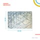 thumbnail image 2 of Tapete Moderno 2.20m x 1.60m gris 6.49 pulg Elly Decor ED-TM1097-03, 2 of 8