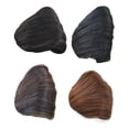 thumbnail image 4 of Extensions de Cheveux Rétro Courtes à Frange Bouclée à Clip pour Femmes, Pièces de Cheveux Synthétiques en Fibre à Haute Température, 4 of 8