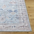 thumbnail image 5 of Livabliss Washable Rugs for Living Room, 3x7 Georgina Traditional Denim Runner Area Rug, Bedroom Dining Room Home Decor Stain Resistant Carpet (2'7" x 7'3" Runner), 5 of 7