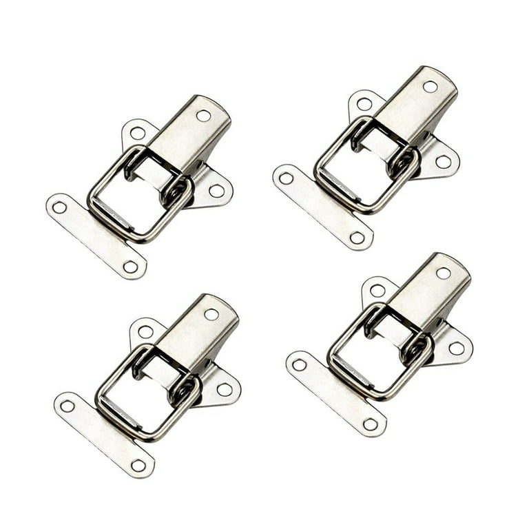 Rvs Sluiting Case Clip Loop Koffer Box Trunk Latch Lock Gitaar Zilver 4