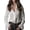 White, variant on Womens Button Down Shirts Long Sleeve Lace Trim Ruffle Top Elegant Collared Going Out Vintage Blouse