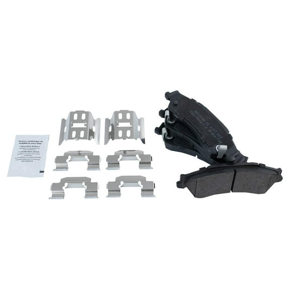 TRQ Rear Premium Posi Semi Metallic Disc Brake Pad for GM Pickup Truck SUV BFA73607 Fits select: 1998-2004 CHEVROLET S TRUCK, 1997-2005 CHEVROLET BLAZER