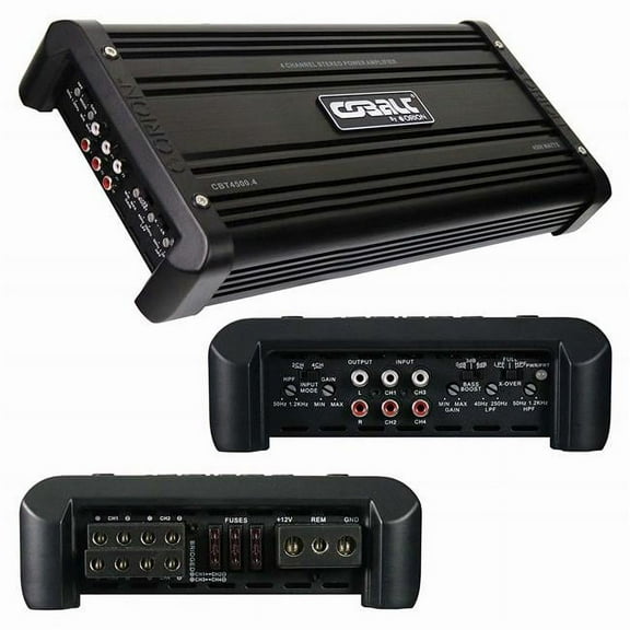 CBA4500.4 - 4500 Watt MAX 4 Channel Class A/B Amplifier