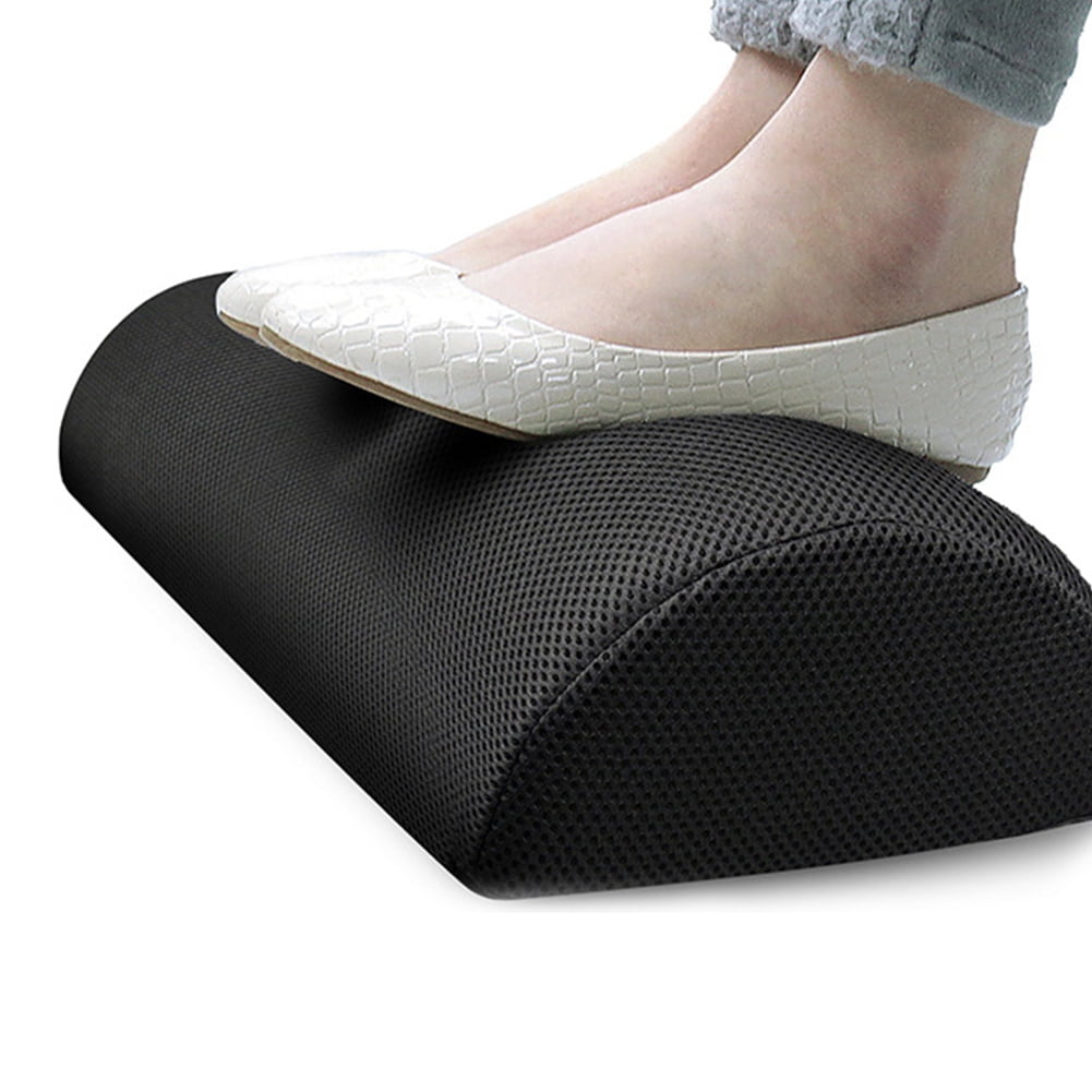 Comfort Foot Rest Cushion Ergonomic Half Cylinder Memory Foam Knee Pain