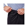 thumbnail image 4 of Haggar Men's Mynx Gabardine Pleat Front Dress Pant Classic Fit 11111836245, 4 of 9