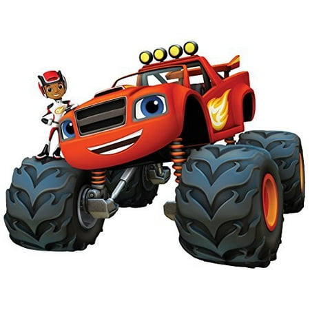 1/2 Sheet Blaze and the Monster Machines Edible Photo Birthday Cake