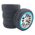 thumbnail image 2 of 4Pcs/Set Rubber 66mm RC Racing Car Tires Tyre for HSP for WLtoys 144001 124018 RC Car Parts, 2 of 8
