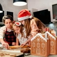 thumbnail image 5 of 10-Pack Reusable Gingerbread House-Shaped Christmas Gift Bags with Handles, Christmas Candy Treat Bags for Holiday Treats, Candy, and Party Favors, 5 of 7
