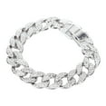 thumbnail image 4 of Fashionable Bracelet Hip Hop Cuban Link Chain Jewelry Accessory, 4 of 7