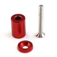thumbnail image 4 of 1" 8mm Billet Hood Vent Spacer Riser Car Engine Turbo Engine Swap Accessory, 4 of 4