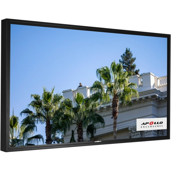 65" Outdoor TV Enclosure for 60" - 65" LCD TVs by Apollo Enclosures - AE6560 - Black