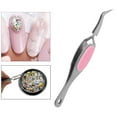 thumbnail image 4 of Pinzas de uñas Yinane Rosa plateado, 4 of 8
