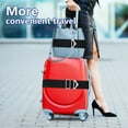 thumbnail image 7 of NOGIS 2-in-1 Luggage Straps for Carry On, Elastic Add a Bag Bands, Hand-Free Luggage Bungee, Adjustable and Portable Belt with Alloy Buckles for Second Bag, Tote, 7 of 7