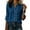 Navy, variant on cocolona Womens Pleated Button Down Collared Blouses Long Sleeve Solid Color Shirts Trendy Casual Fall Tops
