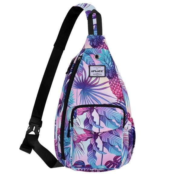 Duryarhall Anti-water Chest Bag Ramage Crossbody Sling Bag For Women