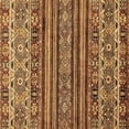 thumbnail image 1 of Ahgly Company Indoor Square Abstract Brown Modern Area Rugs, 6' Square, 1 of 4
