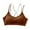 Coffee, variant on Casual Tank Tops Steel Thin Shoulder Straps With Beautiful Back Tube Top Chest Wrap Steel Sling Bra With Chest Pad Underwear.(Black S)