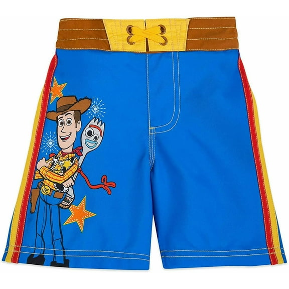 Disney Store Toy Story Swim Trunks Shorts Boy Size 5/6