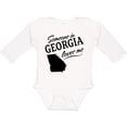 thumbnail image 3 of Inktastic Someone in Georgia Loves Me Boys or Girls Long Sleeve Baby Bodysuit, 3 of 5