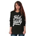 thumbnail image 4 of Live Fast Die Young Novelty Rebel Long Sleeve TShirt Men Women Brisco Brands X, 4 of 6