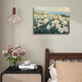 thumbnail image 4 of Spring Countryside Print Wall Art Mountain Cottage with Wildflowers and Greenery Canvas Painting Posters Room Aesthetic Decor Spring Easter Farmhouse Wall Decoration Large Frame wall art, 4 of 6