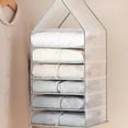 thumbnail image 7 of Vikakiooze Closet Hanging Organizer For Clothes, Small Closet Organizer, Hanging Closet Organizers And Storage Shelves, Hanging Shelves For Closet Organization & Storage, 7 of 7