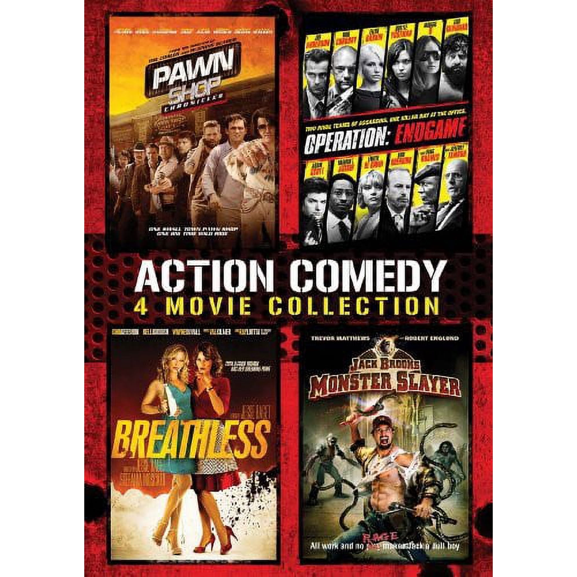 Action Comedy: 4 Movie Collection (DVD)