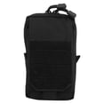 thumbnail image 1 of Bolsa militar para teléfono móvil, riñonera utilitaria para teléfono móvil con ranura para tarjeta EDC, chaleco para hombre, paquete negro, 1 of 14