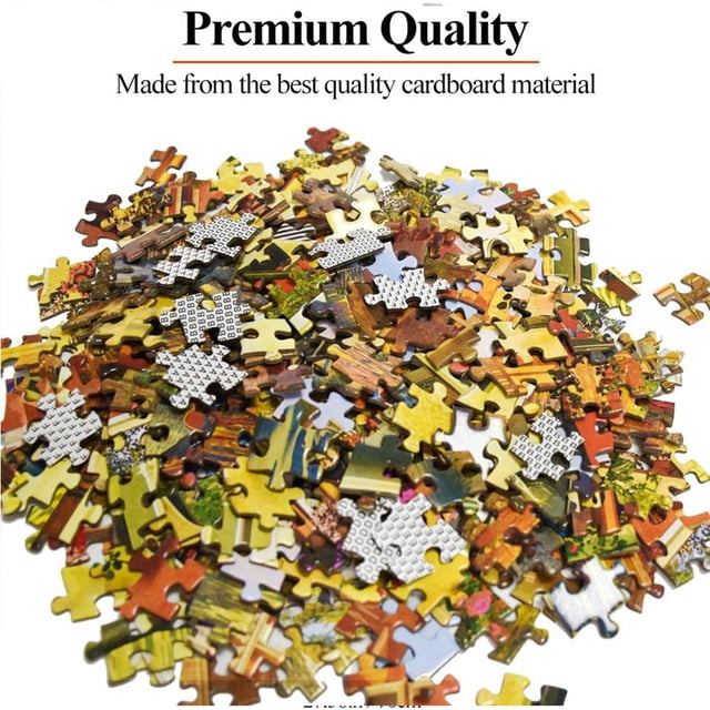 stanreset 1000 Piece Jigsaw Puzzles Decompression Toy Jigsaw Puzzles for Adults Teenagers Game Gift