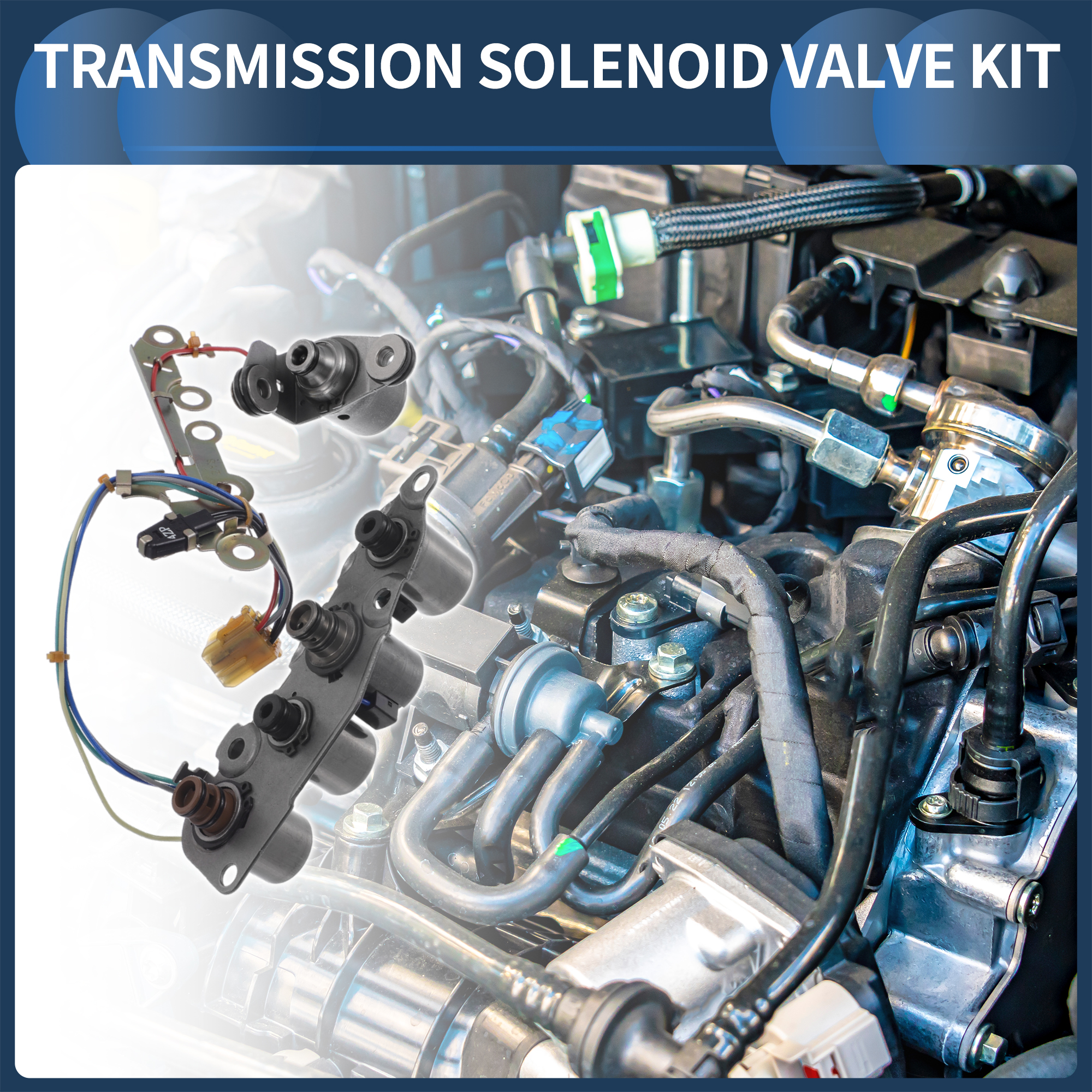 Unique Bargains Transmission Solenoid Valve Kit for Nissan Altima 2002-2004