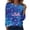 Light Blue #109, variant on United States 250th Anniversary Tshirt for Women Birthday National Flag Print Crew Neck Tees Independence Usa Flag Freedom Blouses 250 Years Birthday Cute Long Sleeve T-Shirts Khaki XL