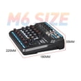 thumbnail image 2 of Aduio Mixer DJ Console With Bluetooth Sound Card For PC Recording  Microphone Instrument Mixing  Interface ,Smart Fader, 2 of 6