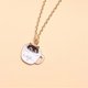 thumbnail image 2 of Collar con colgante de esmalte de Metal de gato de taza de café de dibujos animados para mujer, accesorios de joyería bonitos, regalo creativo para amigos, moda, 2 of 4
