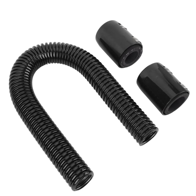 48 Inch Radiator Flexible Coolant Water Hose Kit with Cap Clamp Stainless Steel Universal Engine Cooling Water Hose Kit