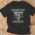thumbnail image 3 of Monster Truck Cousin Monster Truck Are My Jam Truck Lovers TShirt, 3 of 6