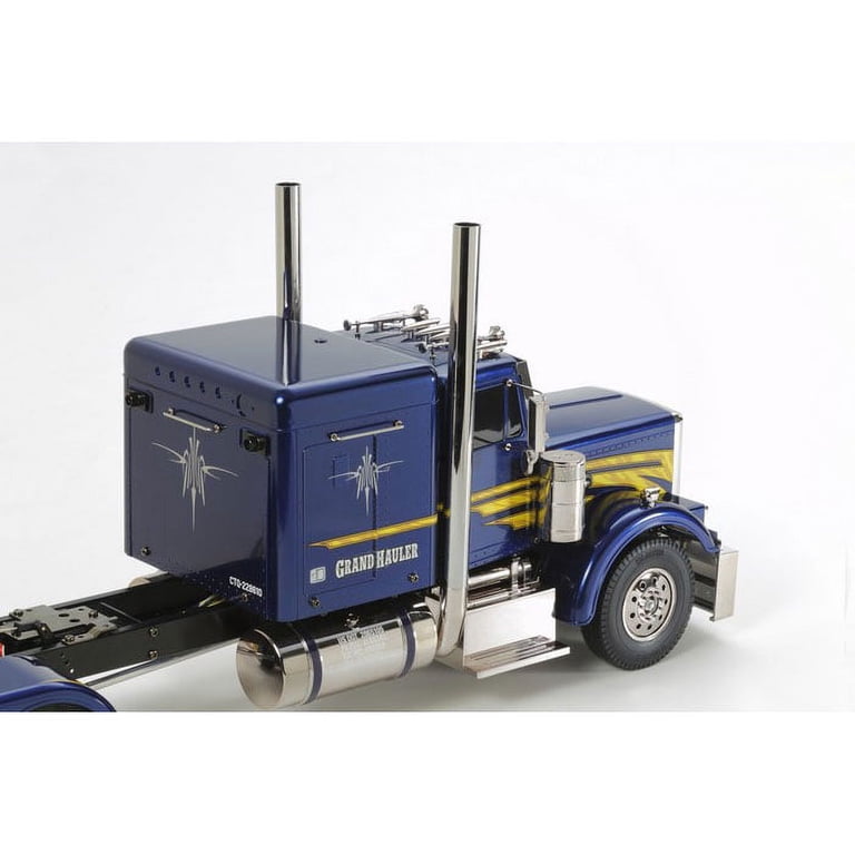Tamiya 1/14 RC Grand Hauler Kit, Semi-Truck Model with 3-Speed