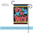 thumbnail image 3 of Toland Home Garden It's a Party party Flag Double Sided 12x18 Inch, 3 of 5