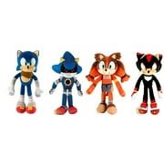 TOMY Sonic the Hedgehog Small Plush Bundle Shadow Metal Sonic