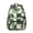 Geometric Triangle Green, variant on Geometric Circle Pink Pattern Backpack for School, Cute School Bag with Adjustable Shoulder Straps and Padded Back, 15.3"x11"x7.1"