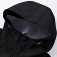 thumbnail image 3 of Kezqiaxn Mens Rain Jackets Waterproof with Hood Outdoor Long Sleeve Work Zip Up Pockets Jacket Plus Size Fashion, 3 of 8