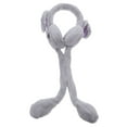 thumbnail image 2 of Miangastore Rabbit Ear Earmuffs Easter Rabbit Ear Headbands Winter Ear Warmers For Women Girls, Grey Random Style, 2 of 3