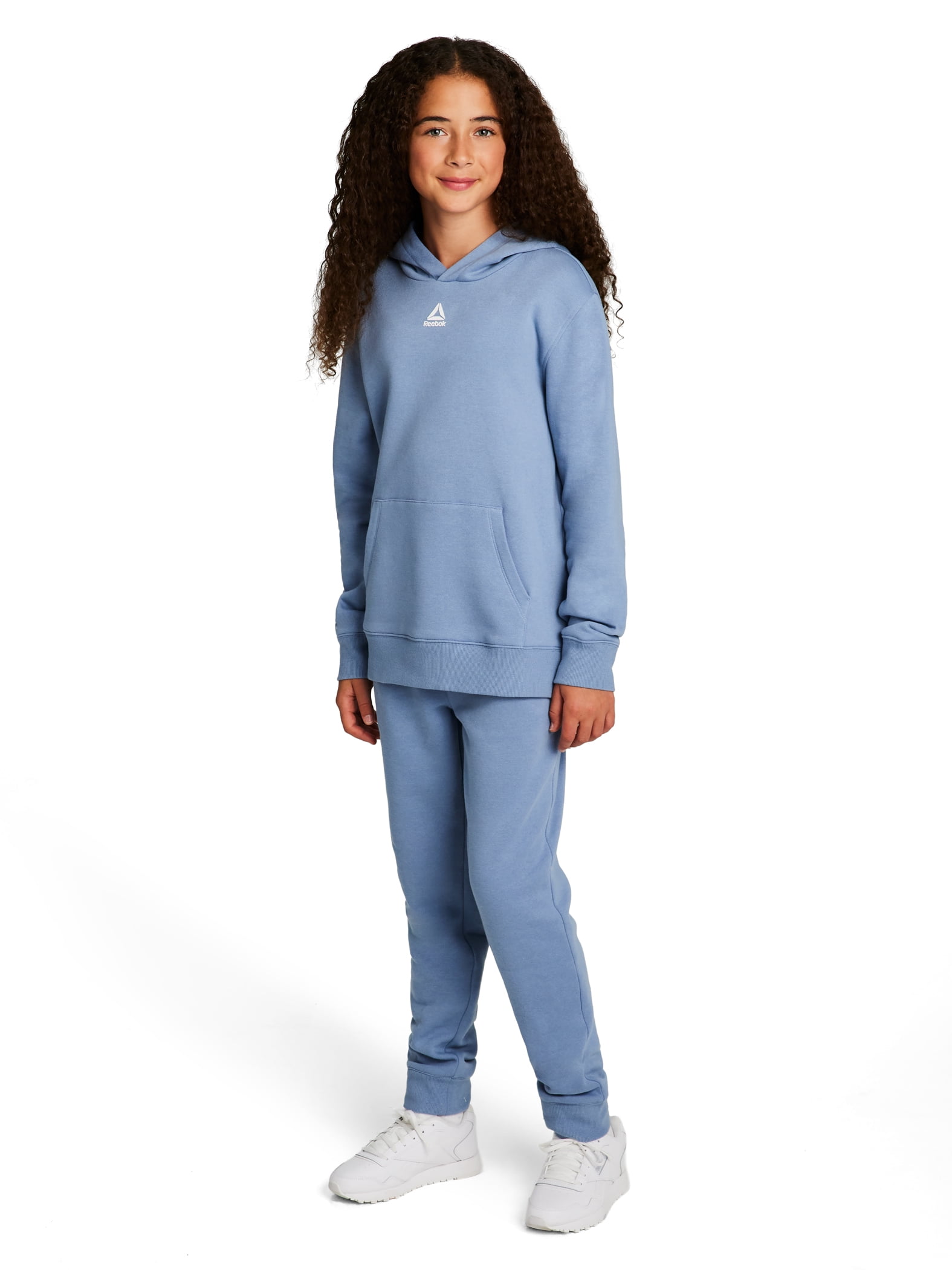 Reebok Kid's Unisex Athletic Game Day Sport Core Hoodie & Jogger, 2-Piece Set, Sizes 4-18