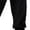 Black, variant on BXINGOHAI Women's Yoga Joggers Pants Casual Loose Workout Sweatpants Comfy Lounge Pants with Pockets Black XL