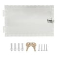 thumbnail image 2 of Thermostat Lock Box, Large Clear Acrylic Guard, Thermostat Protective Guard For Home, Office, School, 2 of 8