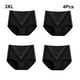 thumbnail image 5 of Sonducket Ropa interior de algodón, lencería moldeadora de cuerpo, calzoncillos sin rastro, bragas sexis sin costuras, calzoncillos femeninos Ropa interior Negro XXXL, 5 of 6