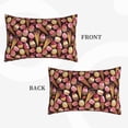 thumbnail image 2 of Uemuo Ice Cream Cake Print Throw Pillow Case – Cozy & Soft Cushion Cover, Hypoallergenic Pillow Case for Sleeping, Perfect for Women with Envelope Closure-20"x30", 2 of 6
