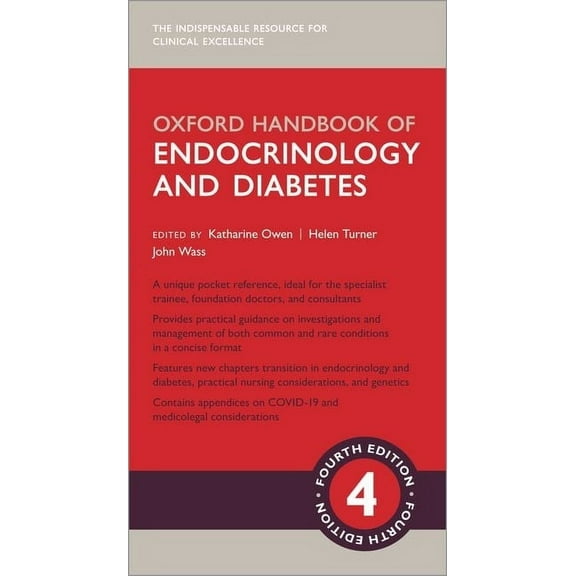 Oxford Medical Handbooks Oxford Handbook of Endocrinology and Diabetes, (Paperback)