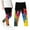 A Multicolor, variant on Kids Activewear Pattern Pants Girls Play Leggings Yoga Pant Pink Size 7 Years